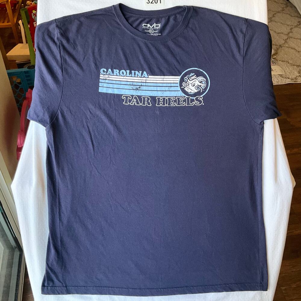 Ovb Men Short sleeve T-shirt size XL but fits like L, Blue, Carolina Tar Heels